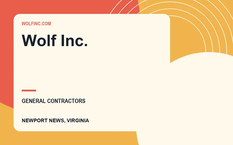 Wolf Inc. in Newport News, Virginia