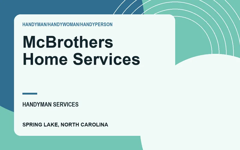 McBrothers Home Services in Spring Lake, North Carolina