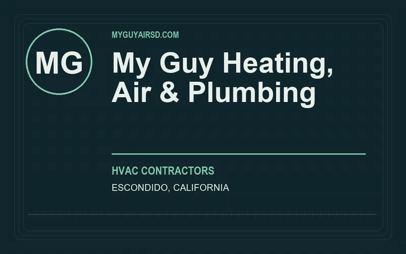 My Guy Heating, Air & Plumbing in Escondido, California