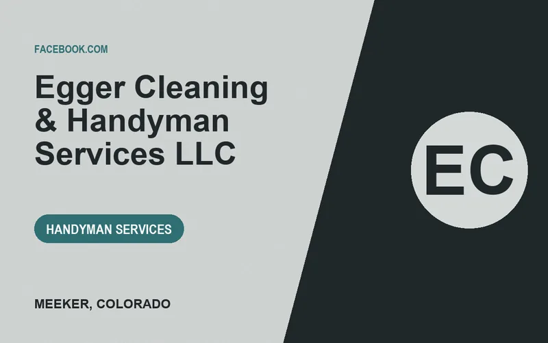 Egger Cleaning & Handyman Services llc in Meeker, Colorado