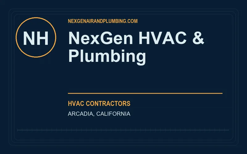 NexGen HVAC & Plumbing in Arcadia, California