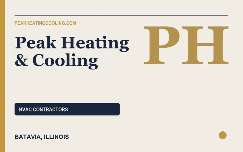 Peak Heating & Cooling in Batavia, Illinois