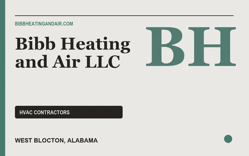 Bibb Heating and Air LLC in West Blocton, Alabama