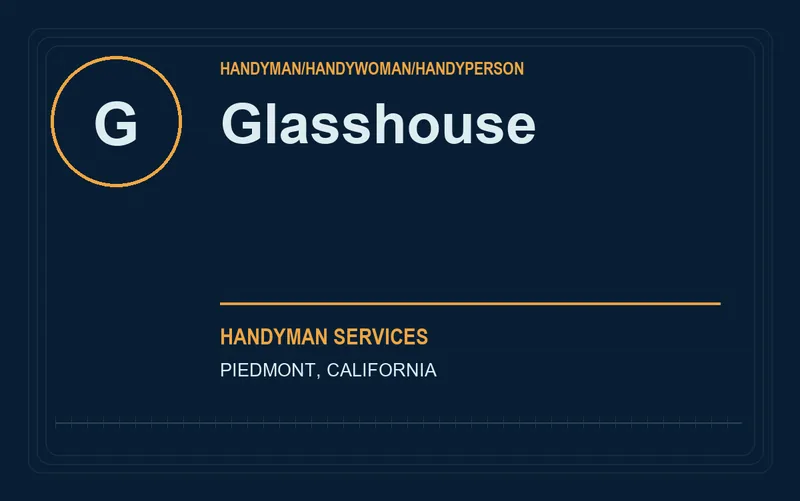 Glasshouse in Piedmont, California