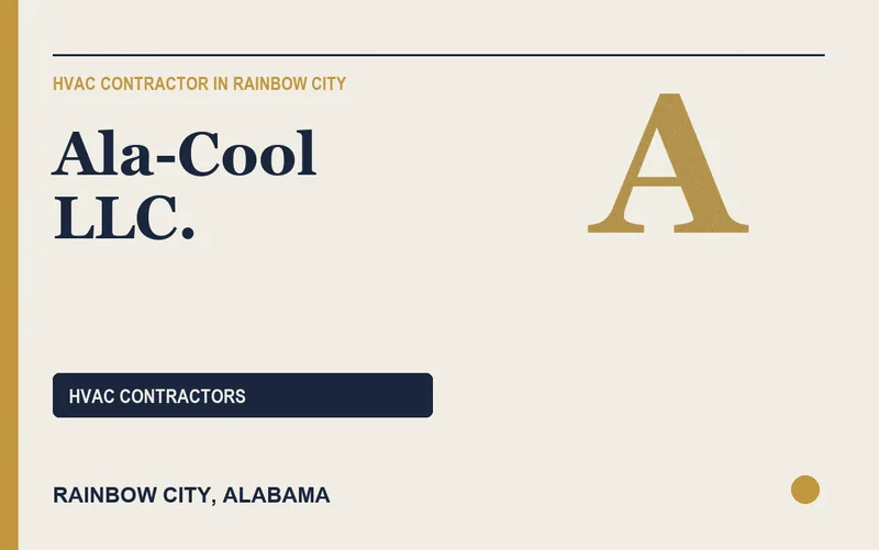 ALA-COOL LLC. in Rainbow City, Alabama