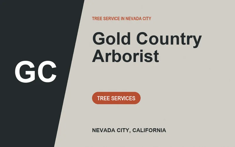 Gold Country Arborist in Nevada City, California