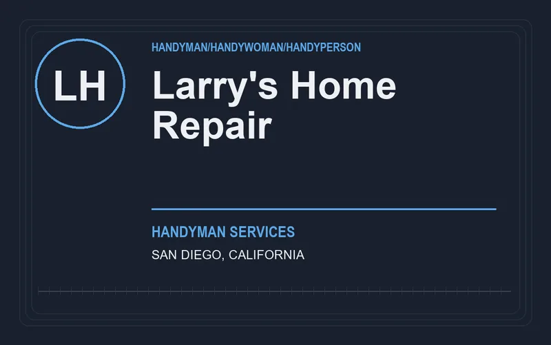 Larry's Home Repair in San Diego, California
