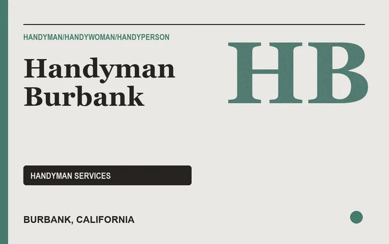 Handyman Burbank in Burbank, California