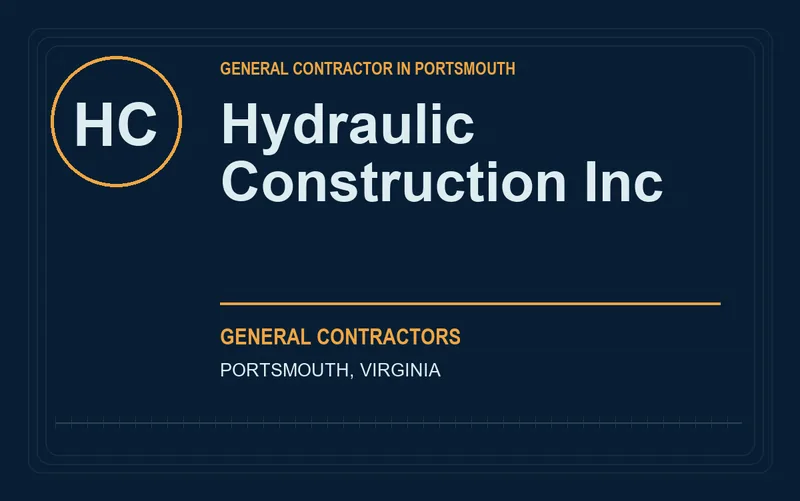 Hydraulic Construction Inc in Portsmouth, Virginia