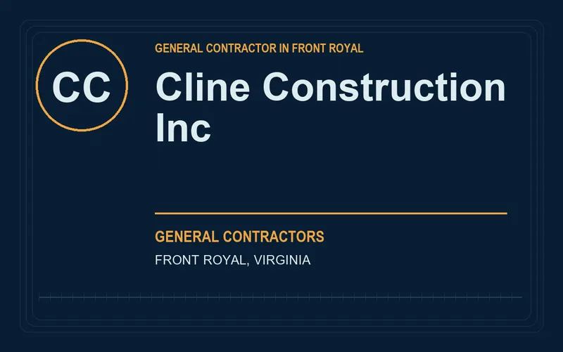 Cline Construction Inc in Front Royal, Virginia