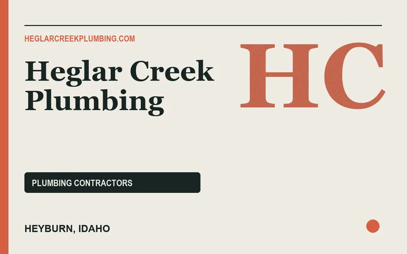 Heglar Creek Plumbing in Heyburn, Idaho