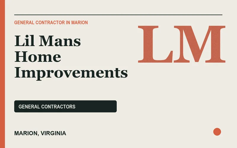 Lil Mans Home Improvements in Marion, Virginia