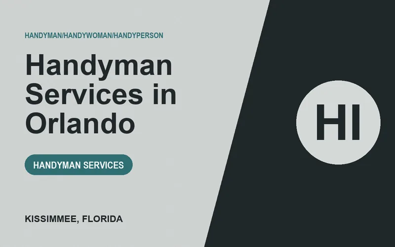 Handyman Services in Orlando in Kissimmee, Florida