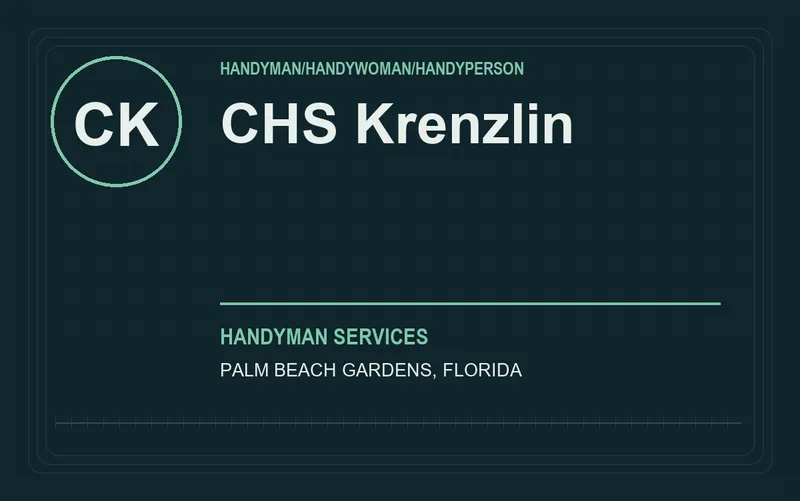 CHS Krenzlin in Palm Beach Gardens, Florida
