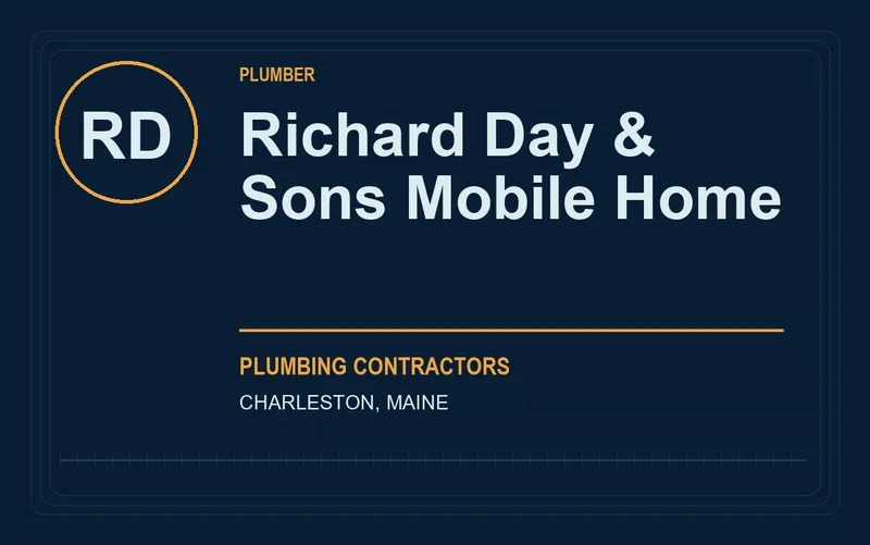 Richard Day & Sons Mobile Home in Charleston, Maine