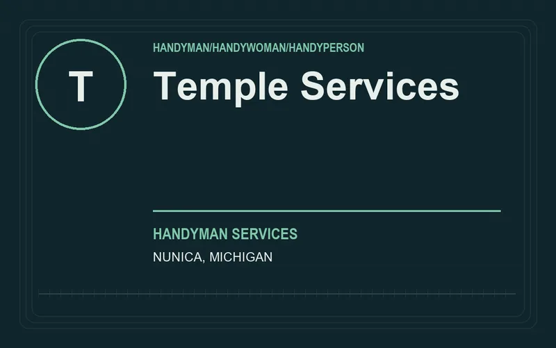 Temple Services in Nunica, Michigan
