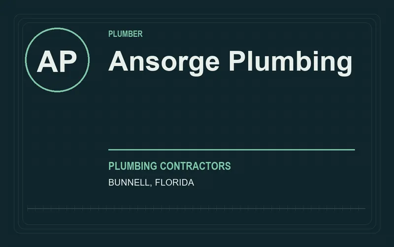 Ansorge Plumbing in Bunnell, Florida
