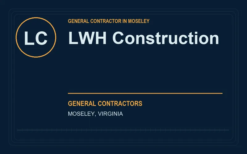 LWH Construction in Moseley, Virginia