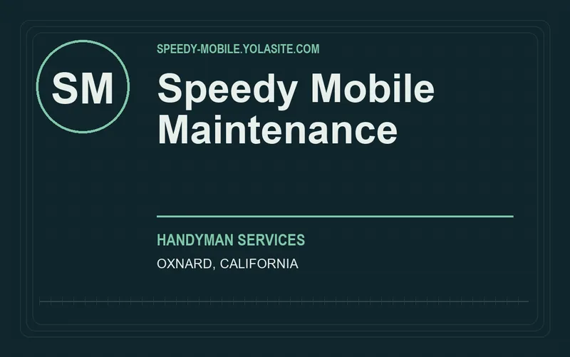 Speedy Mobile Maintenance in Oxnard, California
