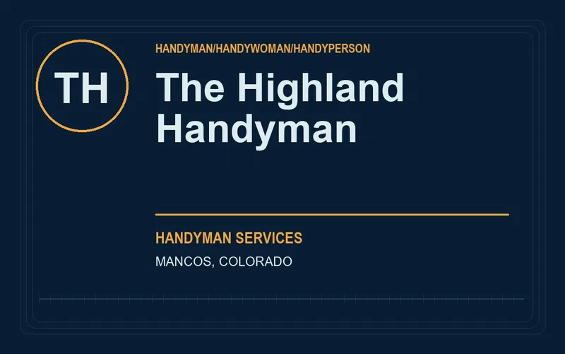 The Highland Handyman in Mancos, Colorado