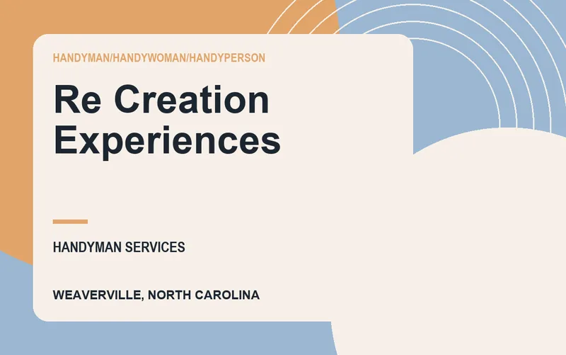 Re Creation Experiences in Weaverville, North Carolina