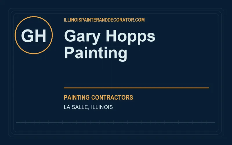 Gary Hopps Painting in La Salle, Illinois