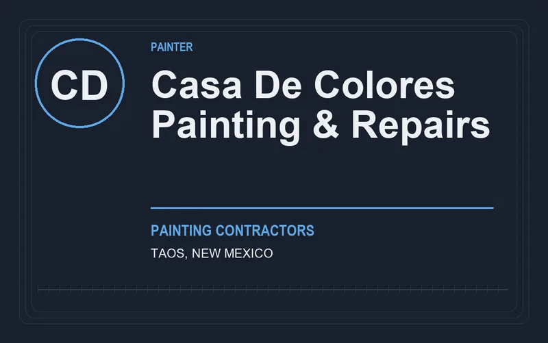 Casa De Colores Painting & Repairs in Taos, New Mexico