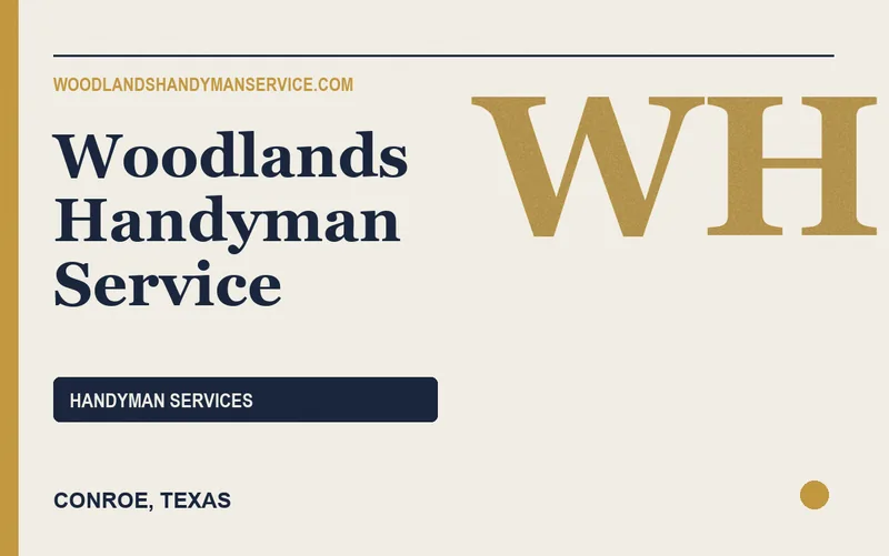 Woodlands Handyman Service in Conroe, Texas