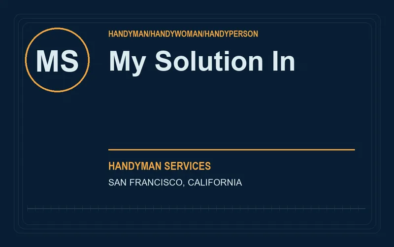 My Solution In in San Francisco, California