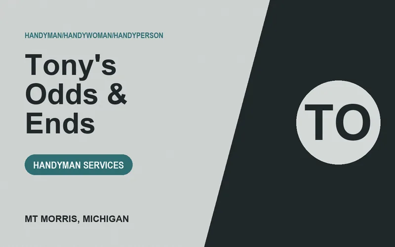 Tony's Odds & Ends in Mt Morris, Michigan