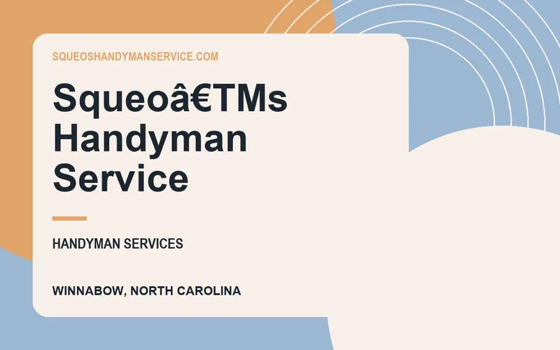 Squeoâ€TMs Handyman Service in Winnabow, North Carolina