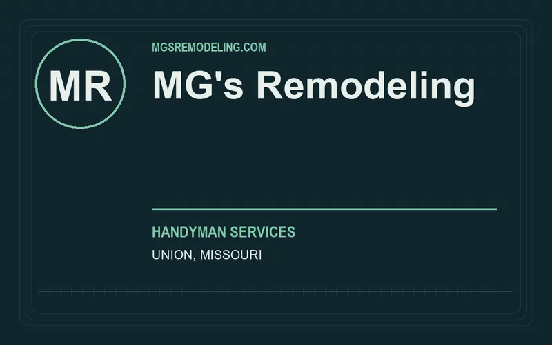 MG's Remodeling in Union, Missouri