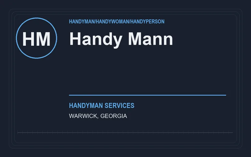 Handy Mann in Warwick, Georgia
