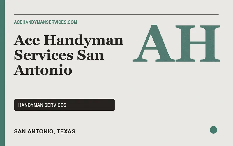 Ace Handyman Services San Antonio in San Antonio, Texas