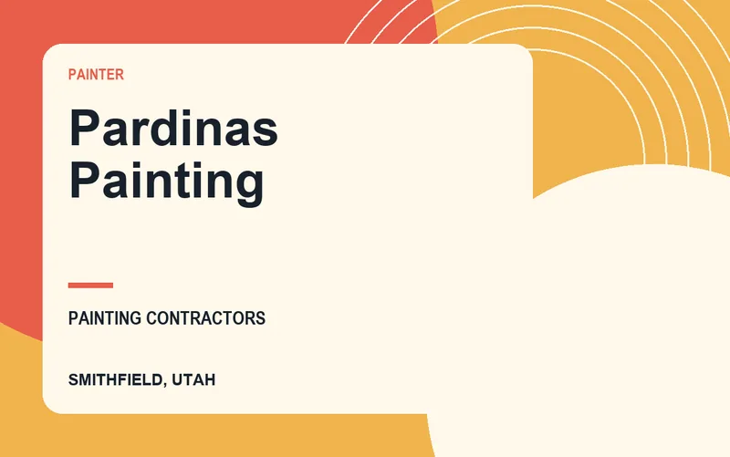 Pardinas Painting in Smithfield, Utah