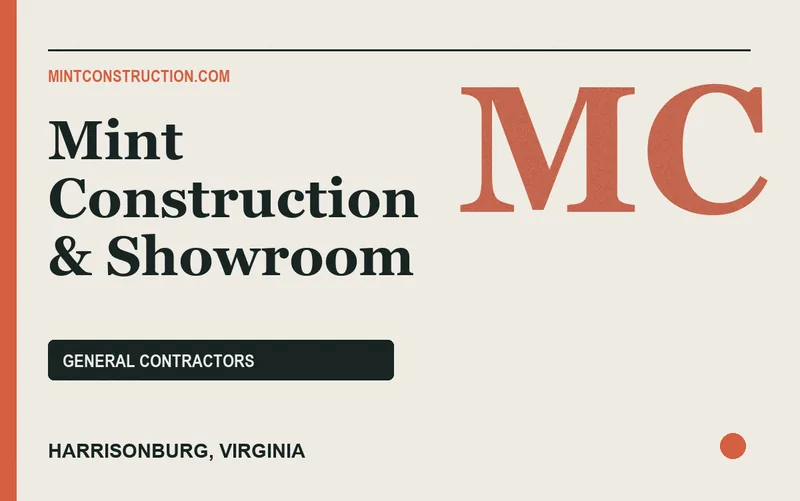 Mint Construction & Showroom in Harrisonburg, Virginia