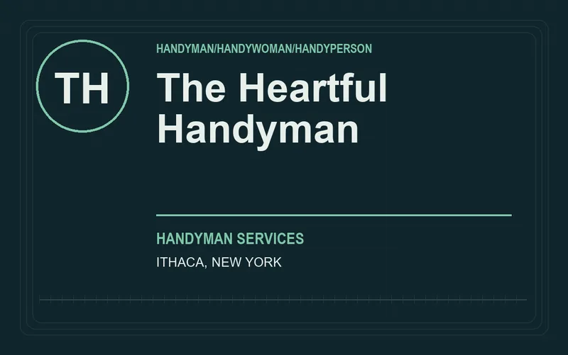 The Heartful Handyman in Ithaca, New York