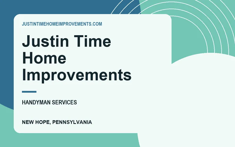 Justin Time Home Improvements in New Hope, Pennsylvania