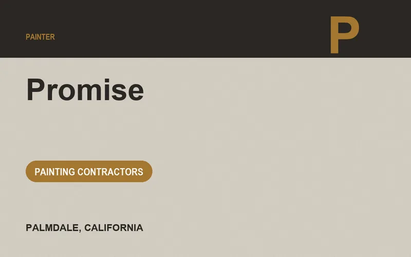 Promise in Palmdale, California