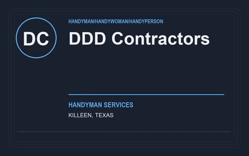 DDD Contractors in Killeen, Texas
