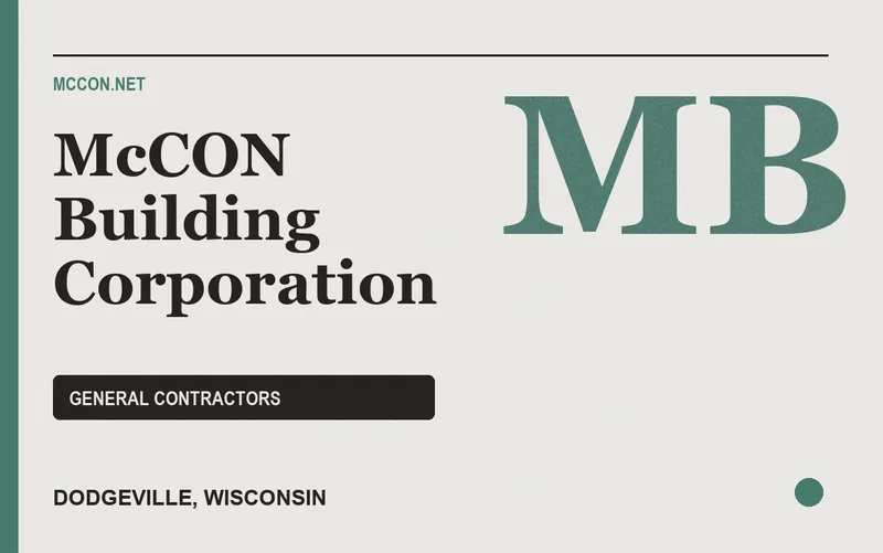 McCON Building Corporation in Dodgeville, Wisconsin