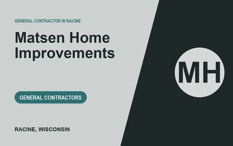 Matsen Home Improvements in Racine, Wisconsin