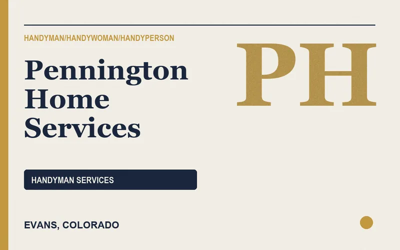 Pennington Home Services in Evans, Colorado