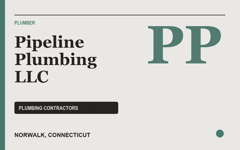 PIPELINE PLUMBING LLC in Norwalk, Connecticut