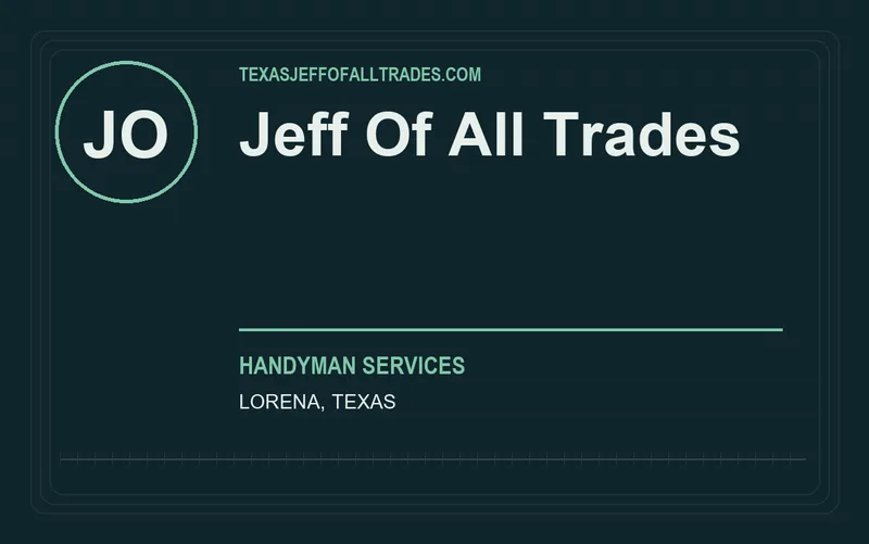 Jeff Of All Trades in Lorena, Texas