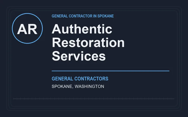 Authentic Restoration Services in Spokane, Washington
