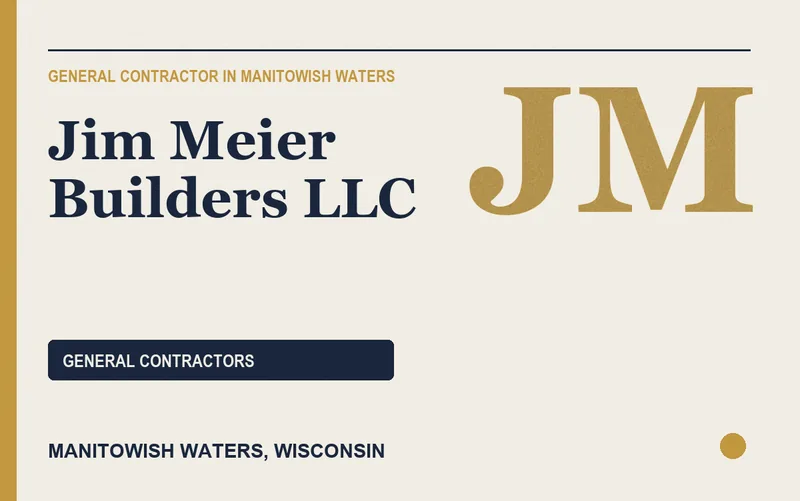 Jim Meier Builders LLC in Manitowish Waters, Wisconsin