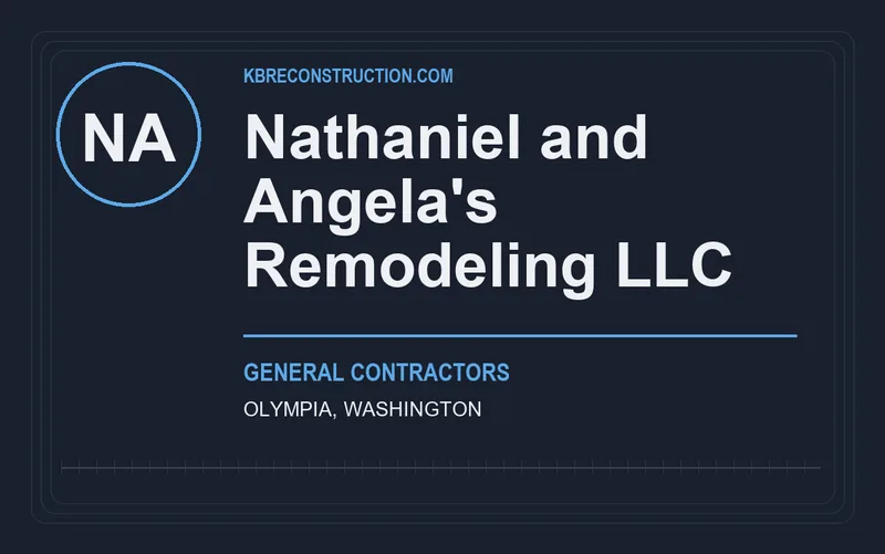 Nathaniel and Angela's Remodeling LLC in Olympia, Washington