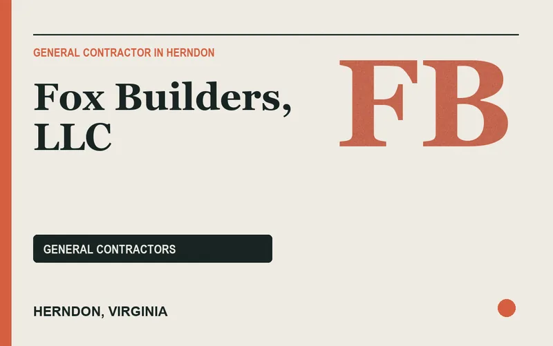 Fox Builders, LLC in Herndon, Virginia