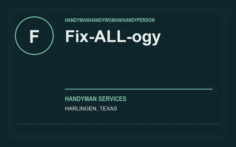 Fix-ALL-ogy in Harlingen, Texas